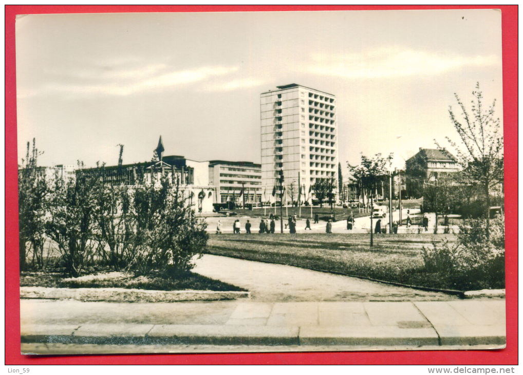 158619 / Karl-Marx-Stadt - BLICK ZUM HOCKKAUS A. D. DRESDNER STRASSE -  Germany Deutschland Allemagne Germania - Chemnitz (Karl-Marx-Stadt 1953-1990)