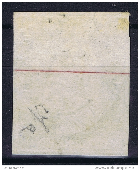 Switserland, 1854 Yv Nr 27 A Papier Moyen  Used - Usati