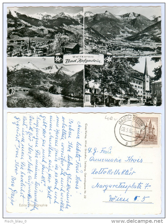 AK Salzburg 5630 Bad Hofgastein Weltkurort Mehrbild-Ansichtskarte 1968 AUSTRIA Österreich Autriche Cosy-Verlag Gründler - Bad Hofgastein