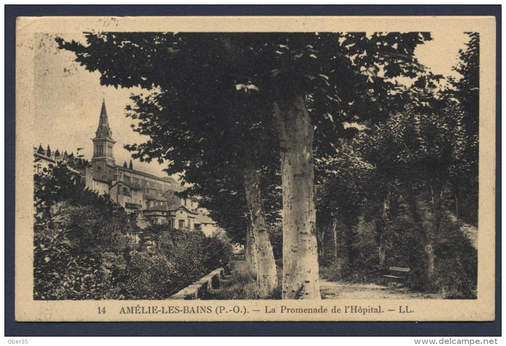 Amelie Les Bains La Promenade De L'hôpital - Sournia