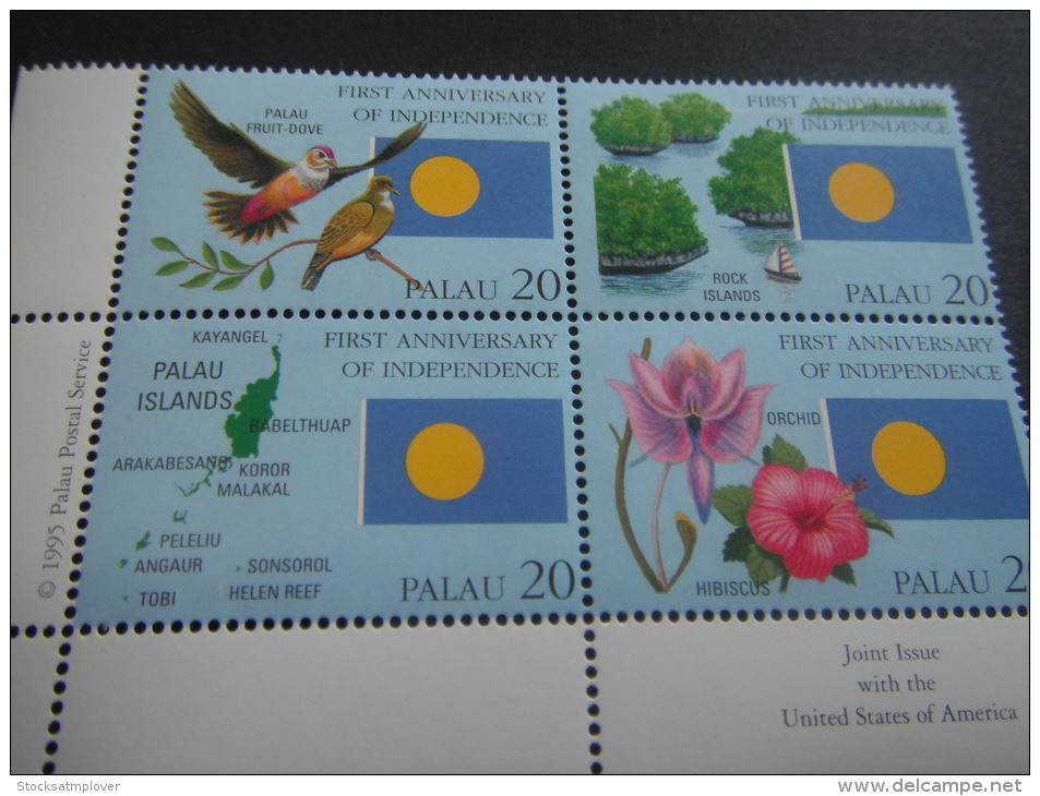 Palau  -Birds,National Flag Of Palau ,map . Flower - Pics & Grimpeurs