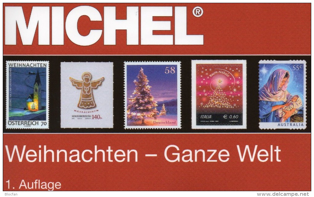 Neue Auflage MICHEL Motiv Weihnachten 2015 New 60€ Topics Stamps Catalogue Christmas Of The World ISBN 978-3-95402-106-2 - Histoire