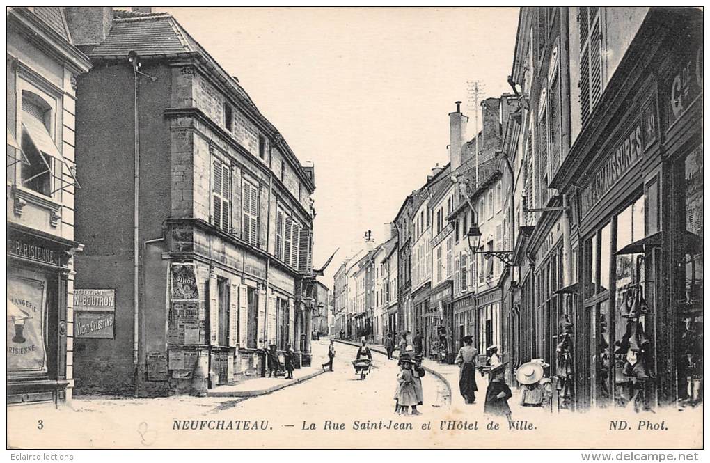 Neufchateau      88         Rue  St Jean    ( Voir Scan) - Neufchateau