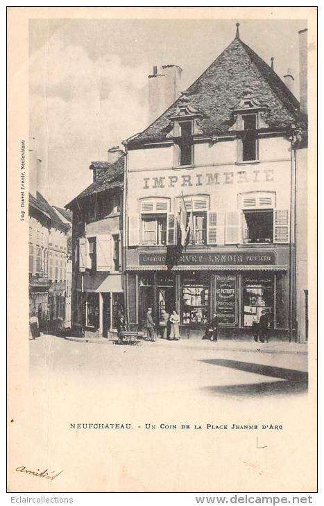 Neufchateau      88        Place Jeanne D'Arc .  Imprimerie    ( Voir Scan) - Neufchateau