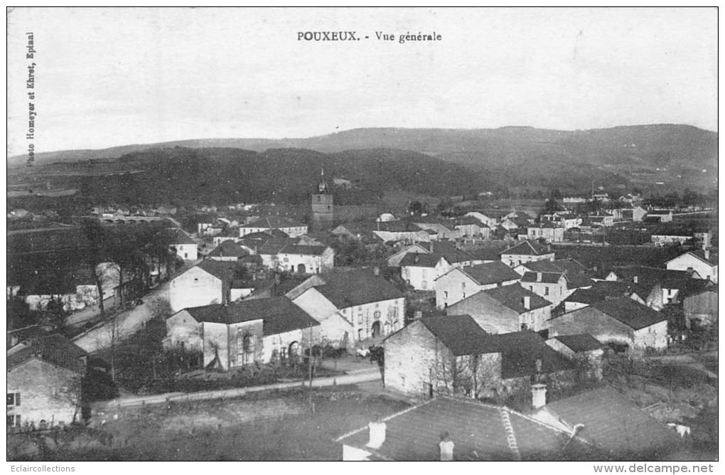 Pouxeux    88      Vue Générale - Pouxeux Eloyes