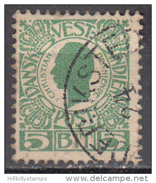 Danish West Indies   Scott No   31   Used     Year 1905 - Danimarca (Antille)