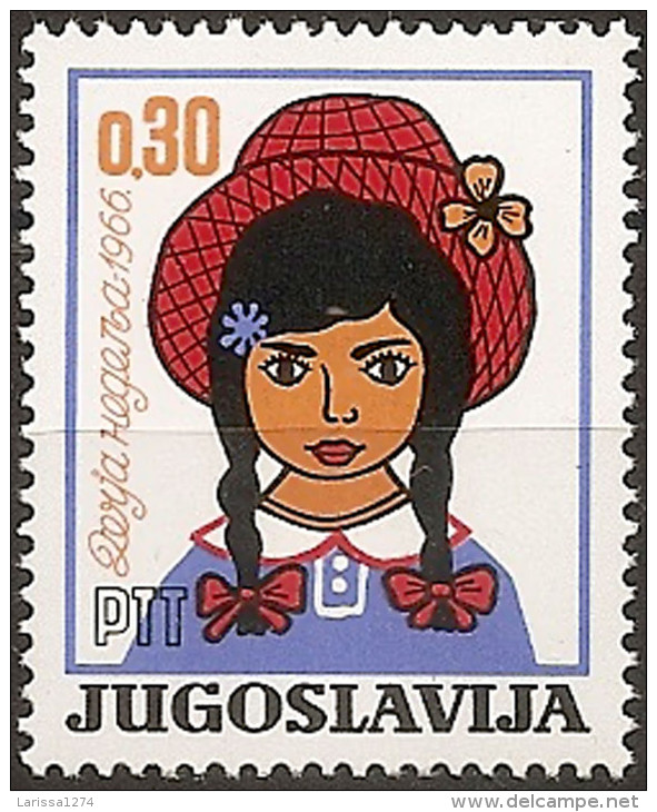 YUGOSLAVIA 1966 Children’s Week MNH - Unused Stamps