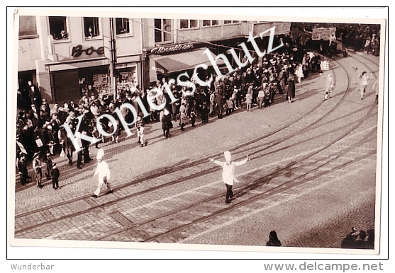 Mönchengladbach Karneval Ecke Eickenerstrrasse 50er-Jahre  (z1424) - Moenchengladbach