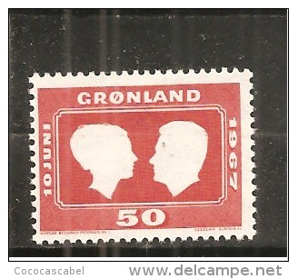 Groenlandia Yvert Nº 59 (MNH/**) - Neufs