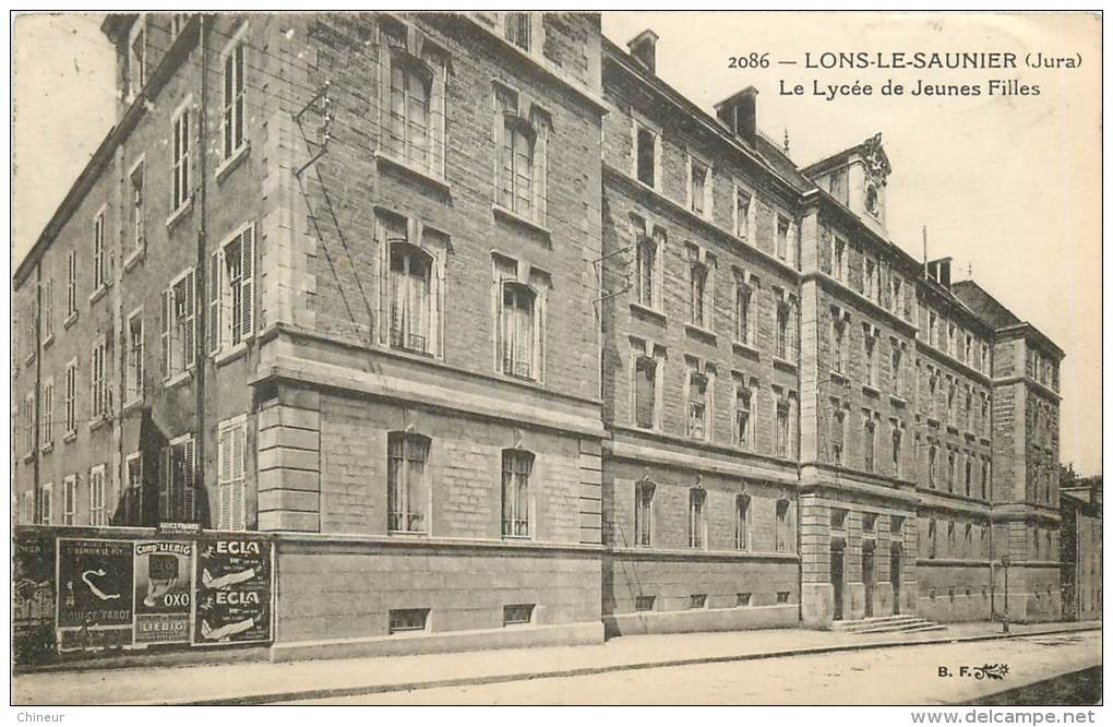 LONS LE SAULNIER  LE LYCEE DE JEUNES FILLES - Lons Le Saunier