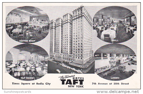 New York City Multi View Hotel Taft - Time Square