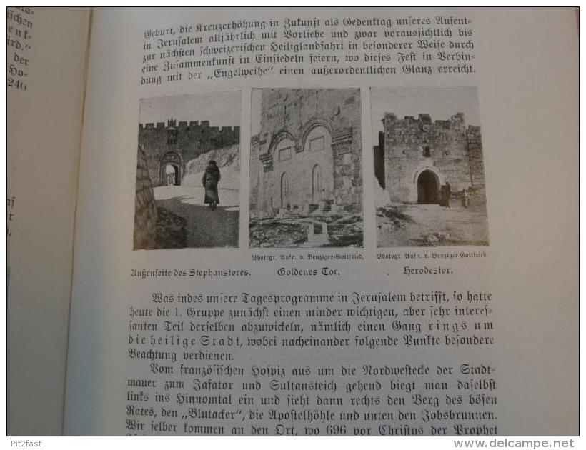 Erste Schweizer Heiliglandfahrt , 1903 , EA , Heinrich Himmel von Agisburg , Feldkirch , Triest  !!!