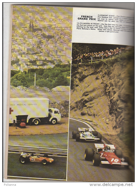 RA#45#08 RIVISTA MOTOR SPORT 1970/23rd BRITISH GRAND PRIX/FRENCH GRAND PRIX CLERMONT - Automobile - F1