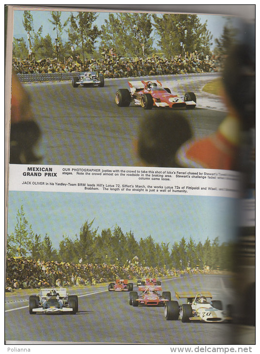 RA#45#11 RIVISTA MOTOR SPORT 1970/9th MEXICAN GRAND PRIX/GULF PORSCHE 917/ALFA ROMEO 1750 - Autosport - F1