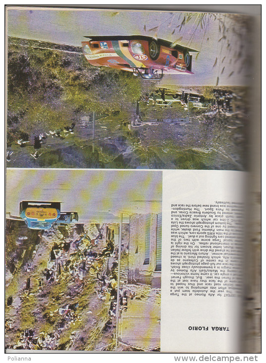 RA#45#29 RIVISTA MOTOR SPORT 1972/LE MANS/BELGIAN GRAND PRIX/56 Th TARGA FLORIO/INDIANAPOLIS/ACROP OLIS RALLY - Automobile - F1