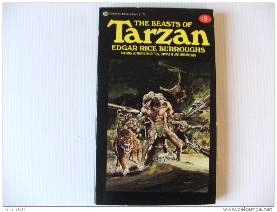 TARZAN The Beasts Of Tarzan Ballantine Books 3 Texte En Anglais - Science Fiction