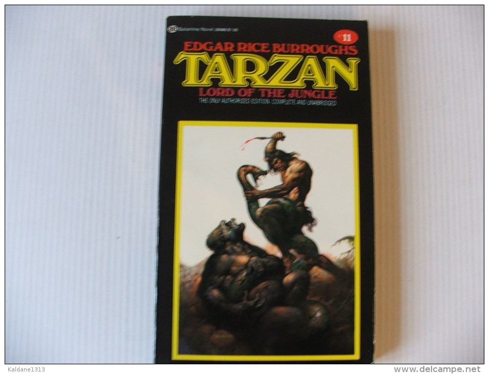 TARZAN Lord Of The Jungle Ballantine Books 11 Texte En Anglais - Science Fiction