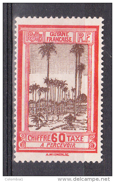 GUYANE YT TAXE 18 Neuf - Neufs