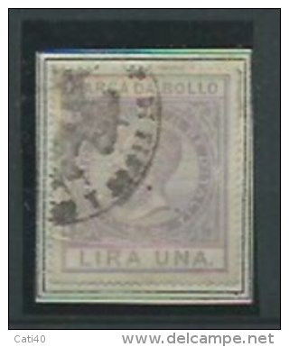 MARCA DA BOLLO - TASSA FISSA LIRE UNA - Revenue Stamps