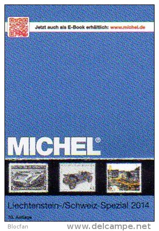 Liechtenstein MICHEL Spezial Briefmarken Katalog 2015 Neu 32€ Vorläufer Flug-/Militär-Post Belege Ganzsache Catalogue FL - Colecciones