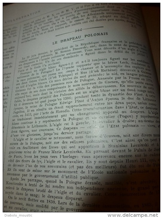 1918 Les Canons D'accompagnement;Navire VATERLAND;Reine De Belgique;NOURRIR;Barcelone;Les 3 Frères Hainglaise;Avion All. - L'Illustration