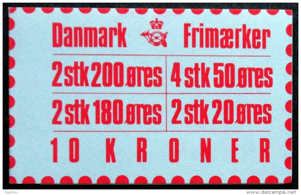 Denmark  1982 Booklets  H24  ( **) ( Lot  Ks 113 ) - Booklets