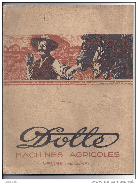 Catalogue Machines Agricoles  DOLLE Vesoul 70 Photos Usines Gevigney Rennes Amiens Bordeaux Pontivy Jaunay Clan Lyon - Materiaal En Toebehoren