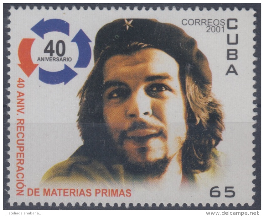 2001.17- * CUBA 2001. MNH. MATERIA PRIMA. ERNESTO CHE GUEVARA. - Neufs