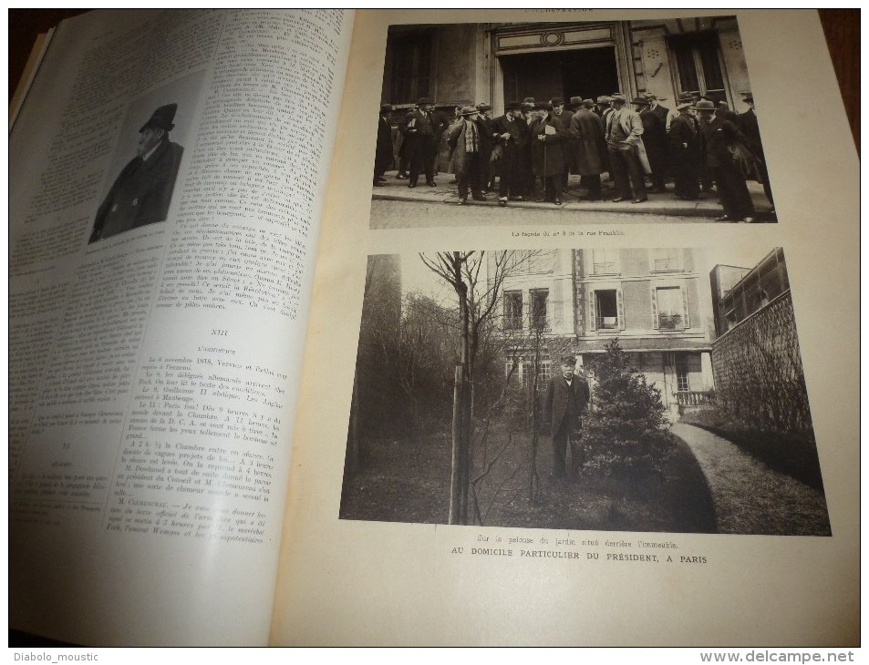 1929 Numéro SPECIAL  consacré à CLEMENCEAU  trés important documentaire photos couleurs et N B et textes