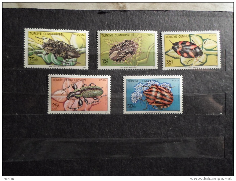 Turkey  - Insects   - Mint, Unused Stamps     1983   MnH    J27.10 - Nuovi