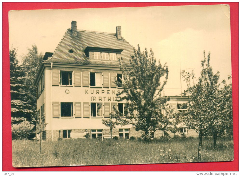 159080 / Bad Brambach (von 1933 Bis 1963 Radiumbad Brambach ) - HAUS MATHILDE - Germany Deutschland Allemagne Germania - Bad Brambach