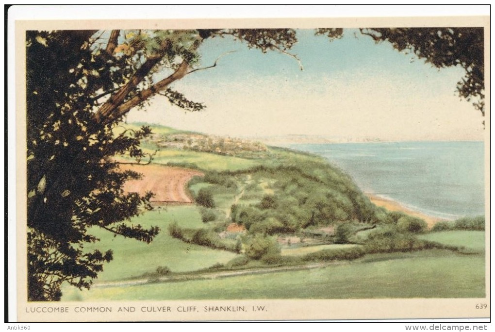 CPSM ROYAUME-UNI - Isle Of Wight - 6 Coulourgravure Post Cards Picturesque Shanklin - Autres & Non Classés