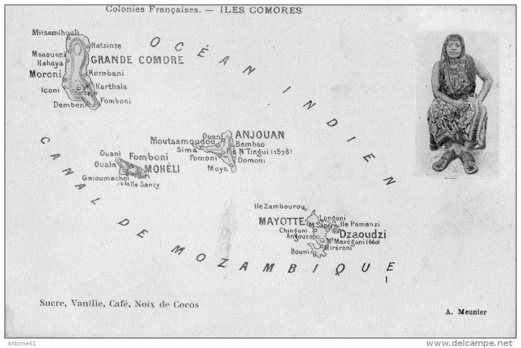 Colonies Françaises --ILES COMORES - Comores