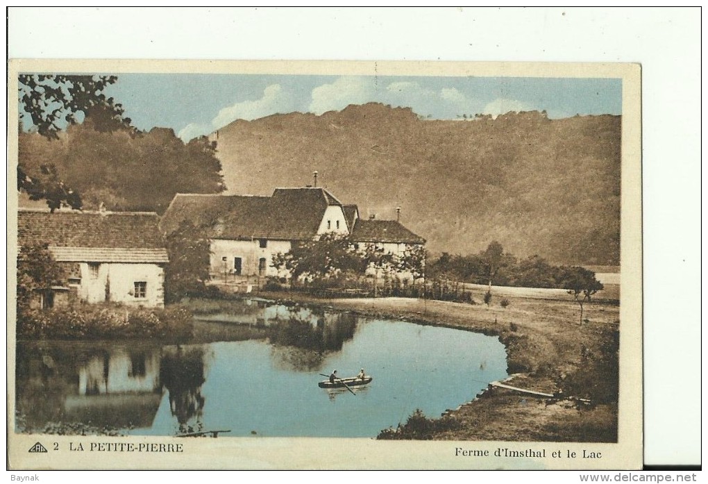 FR582   --   LA PETITE - PIERRE   --  FERME D `IMSTHAL ET LE LAC - La Petite Pierre