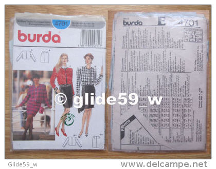 Patron Burda - E 4701 - Patterns