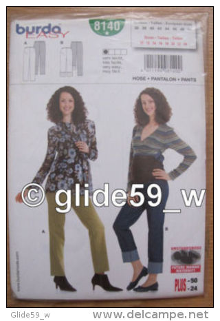 Patron Burda Easy - N° 8140 - Hose-Pantalon-Pants - Patterns