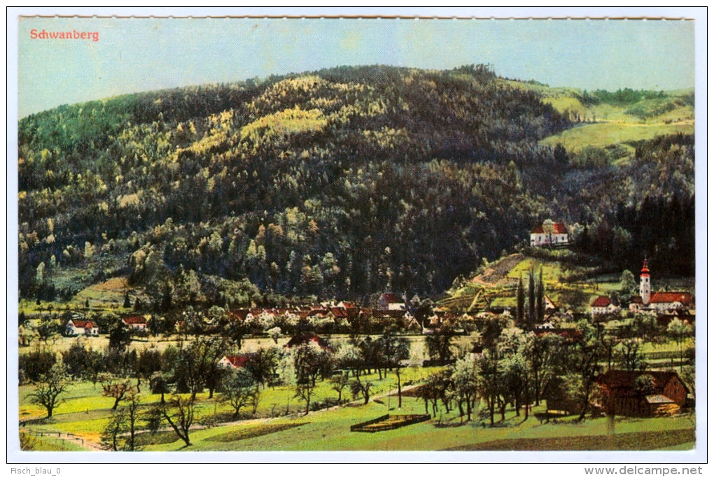 REPRO AK Steiermark 8541 Schwanberg Österreich Weststeiermark Sulmtal Koralpe Austria Autriche Styria Postcard - Deutschlandsberg