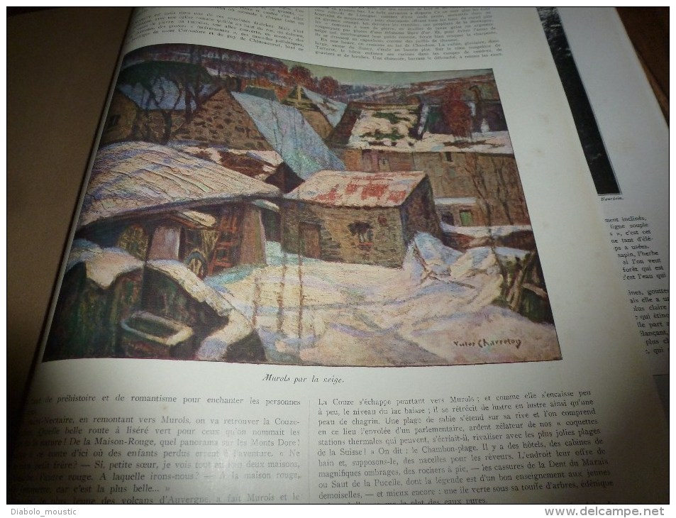 1928 SALON;Savoie(Pratognan,Barios,Les Bieux);Villarembert;Boudin d'Arêche; LOING;ARDECHE;VOSGES;ALLIER;ROUEN,etc