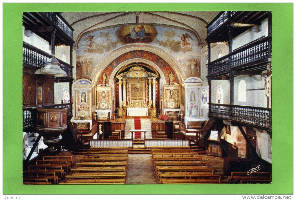 64 SARE INTERIEUR DE L´EGLISE - Sare