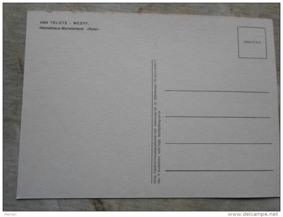 4404 TELGTE -  Heimathaus Münsterland  DIELE   D123250 - Telgte