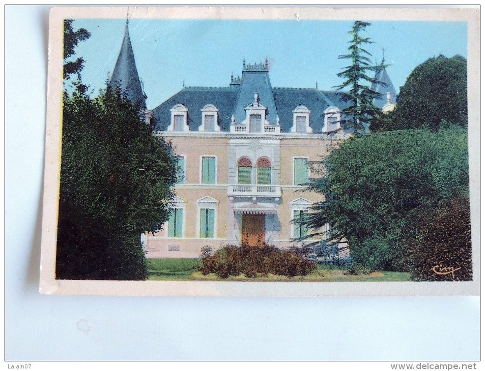 Carte Postale Ancienne : Environs De MATHA : Le Chateau De Fontjoyeuse - Matha
