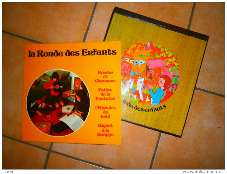 COFFRET 6 DISQUES 33 T LA RONDE DES ENFANTS - Children