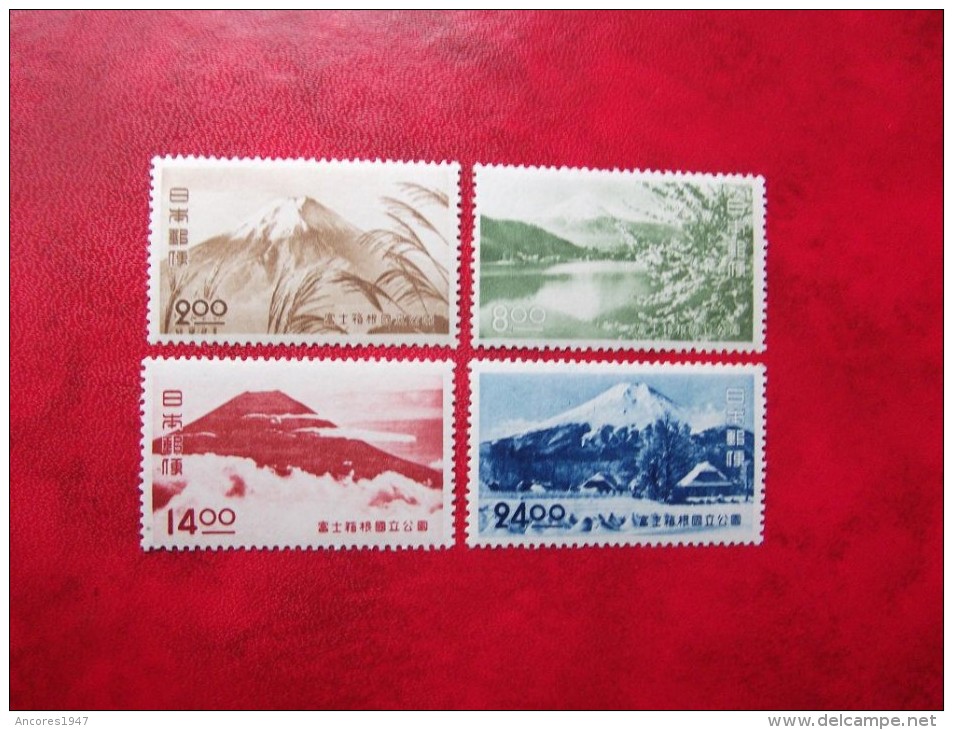 JAPON 1949, YVERT  422-25,   **MNH** - Nuevos