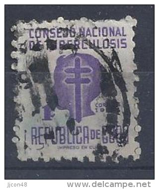 Cuba  1954  Anti-TB  (o)  1c - Oblitérés