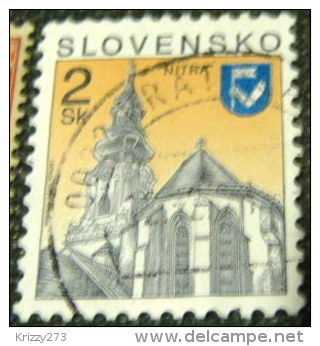 Slovensko 1995 Nitra Cities 2sk - Used - Gebraucht