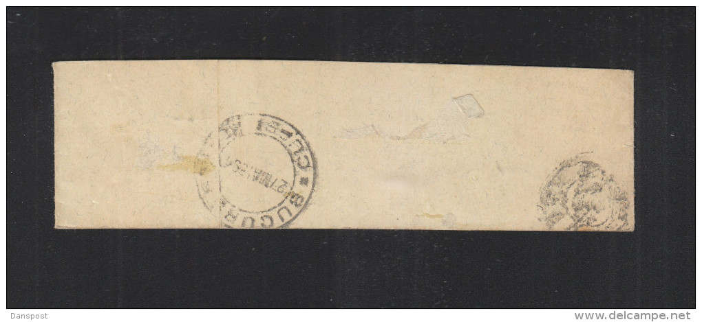 Romania Wrapper 1891 Refused - Storia Postale