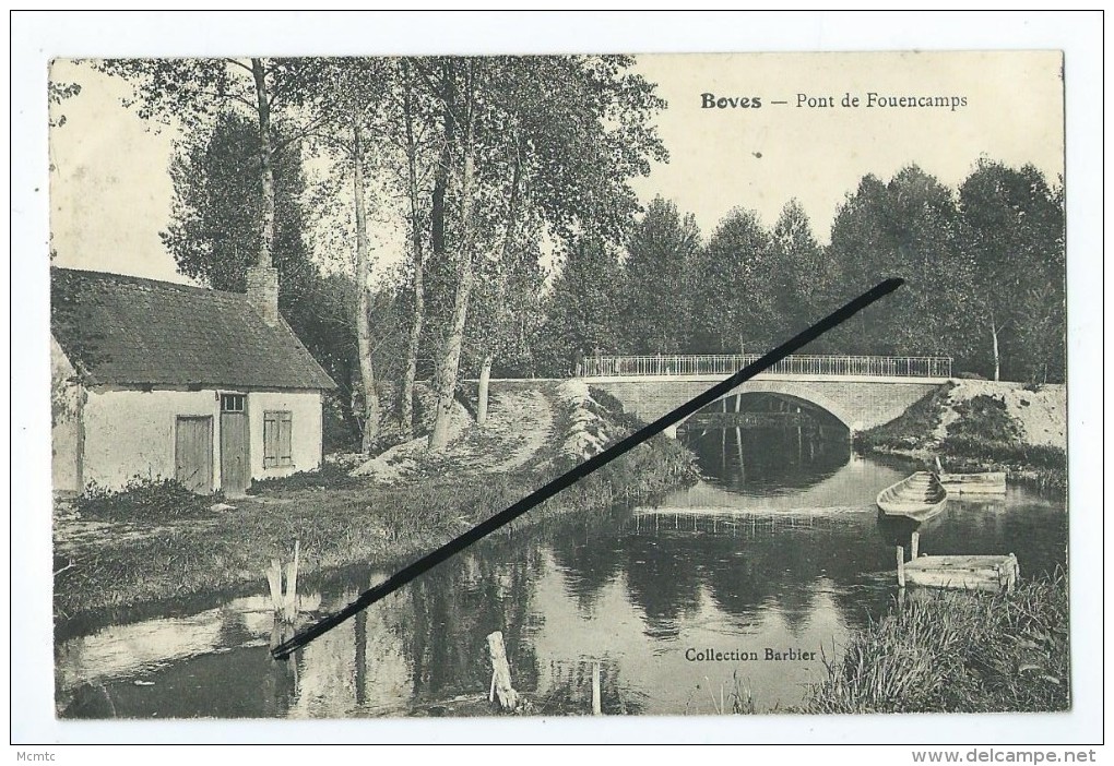 CPA  - Boves - Pont De Fouencamps - Boves