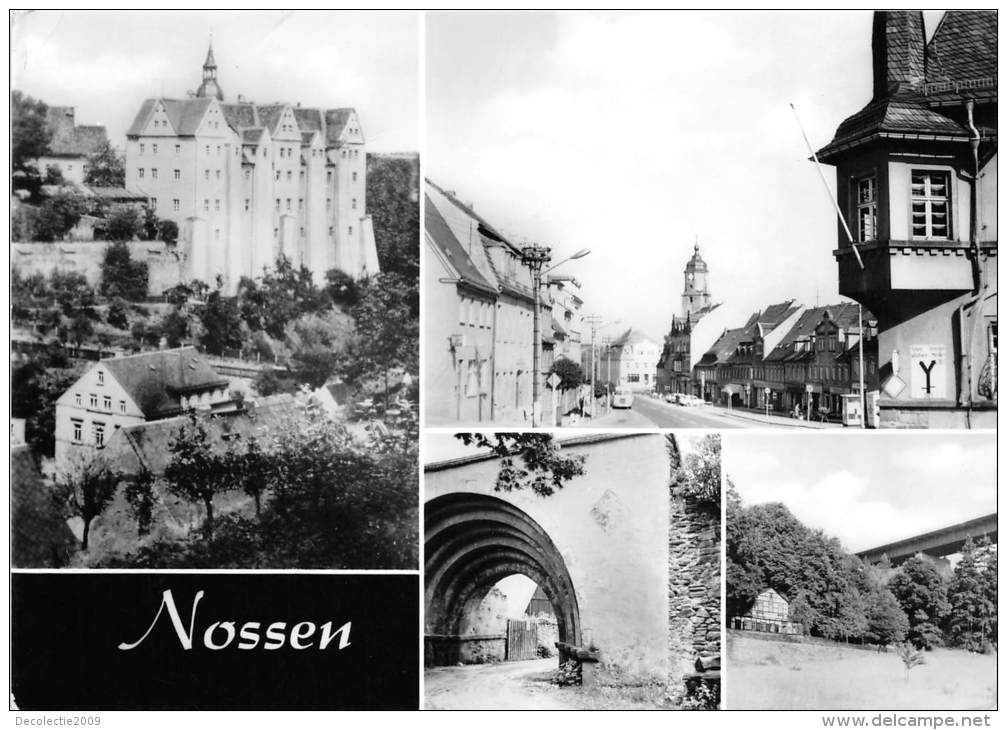 BG939 Nossen Schloss Markt   CPSM 14x9.5cm Germany - Nossen