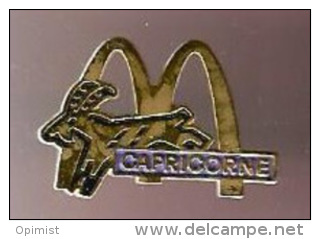 41042-Pin's.McDonald's..a Limentation.Hamburger.Ame Rican Burger.Capricorne.astrolo Gie.. - McDonald's