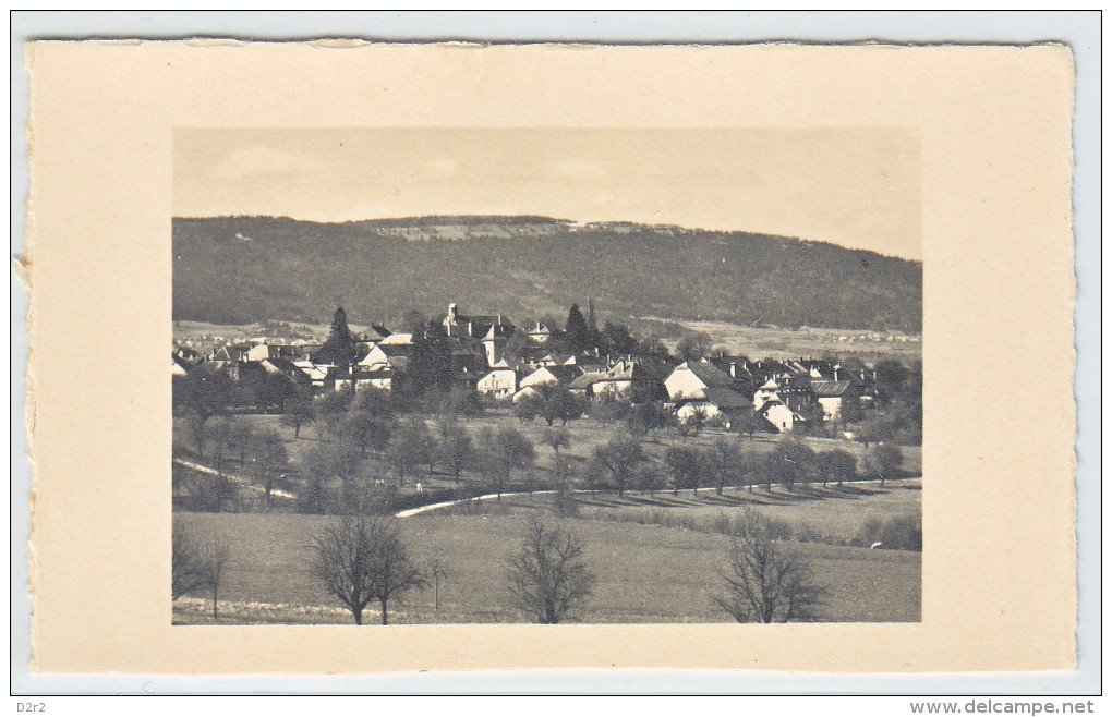 PAMPIGNY- CARTE PHOTO - VUE GENERALE-DIM 10.5 X 6.05 CM- - Pampigny